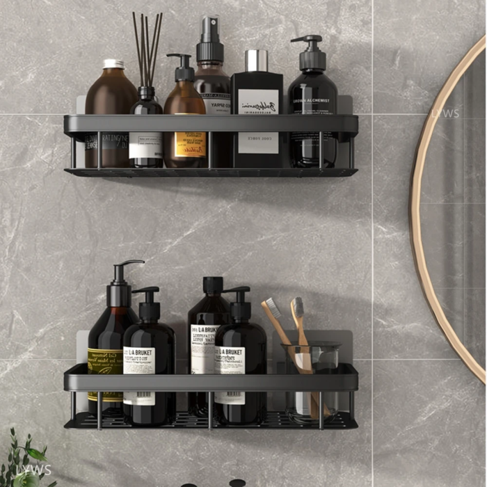 Estante de baño de pared con organizador - Image 3